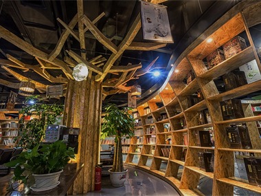 旭東設計-360度球形鳥巢書城