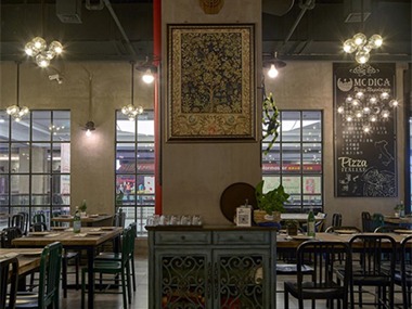 餐廳就餐區實景圖